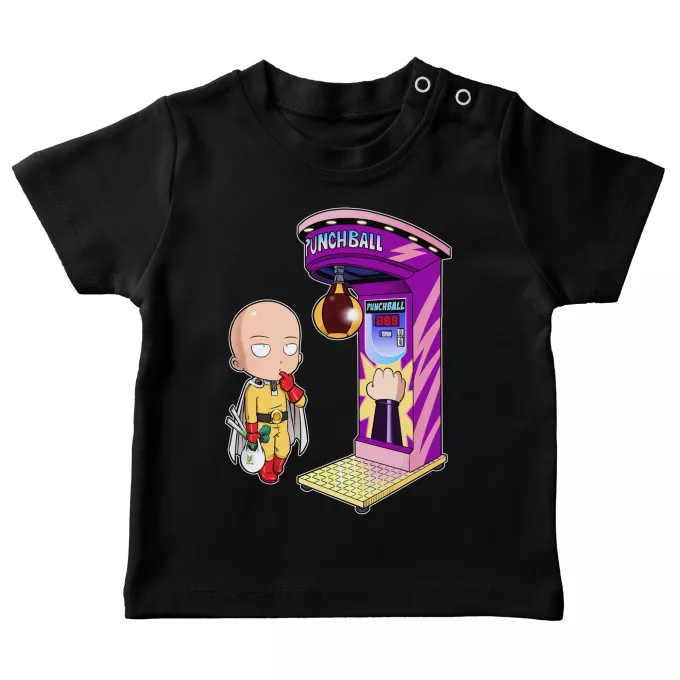 Baby T-shirts Parodi One-Punch Man Saitama