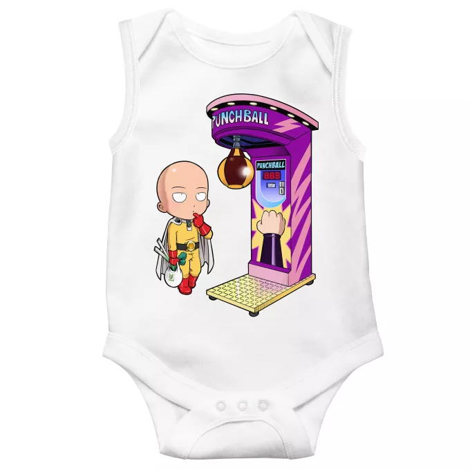 Body baby Ärmlös Parodi One-Punch Man Saitama