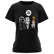 T-shirt Femme Dark Vador « Luke...Je suis ton père !! » – Parodie Star Wars