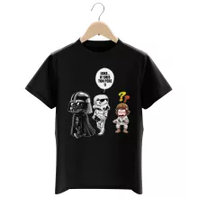 T-shirt Enfant Dark Vador « Luke...Je suis ton père !! » – Parodie Star Wars