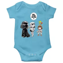Body bébé Dark Vador « Luke...Je suis ton père !! » – Parodie Star Wars