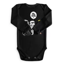 Body bébé manches longues Dark Vador « Luke...Je suis ton père !! » – Parodie Star Wars