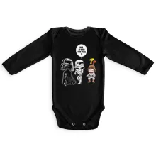 Body bébé manches longues Dark Vador « Luke...Je suis ton père !! » – Parodie Star Wars