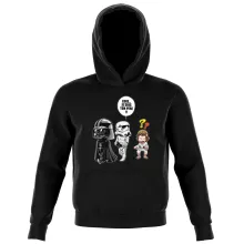 Sweat à capuche Enfant Dark Vador « Luke...Je suis ton père !! » – Parodie Star Wars