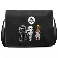Sac à bandoulière Dark Vador « Luke...Je suis ton père !! » – Parodie Star Wars