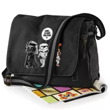 Sac à bandoulière Dark Vador « Luke...Je suis ton père !! » – Parodie Star Wars