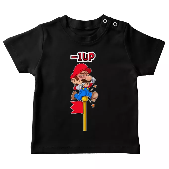 Magliette bebè Paoridia Super Mario Mario
