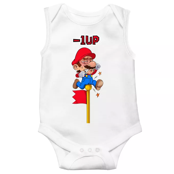 Body bimbo senza maniche Paoridia Super Mario Mario