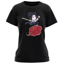T-shirt Femme Sasuke « Akatsu-kintôun » – Parodie Naruto