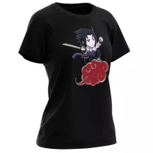 T-shirt Femme Sasuke « Akatsu-kintôun » – Parodie Naruto
