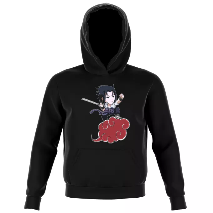 Barnhuvade tröjor Parodi Naruto Sasuke och Son Goku