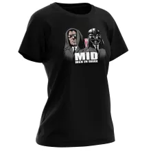 Camiseta Mujer Dark Vader “Dark Vader, Dark Sidious X MIB: Hombres de negro” – Parodia de Star Wars