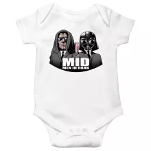 Body bébé Dark Vador « Men In Dark !! » – Parodie Star Wars