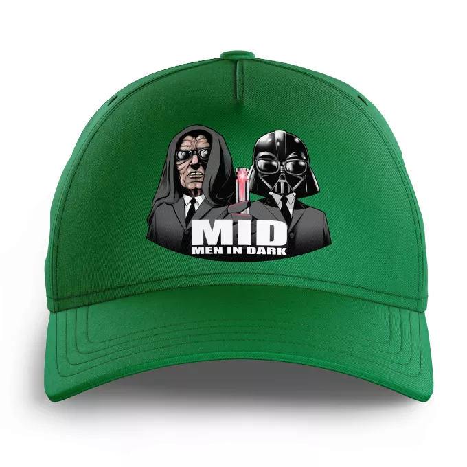 Gorras Niños Parodia Star Wars Dark Vader, Dark Sidious X MIB: Hombres de negro