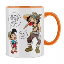 Mug Usopp « Menteur, Menteur ! » – Parodie One Piece