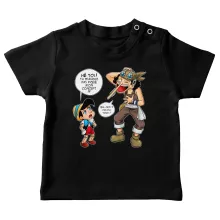 T-shirt bébé Usopp « Menteur, Menteur ! » – Parodie One Piece