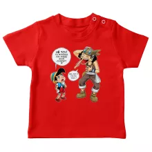 T-shirts bébé Parodies Manga