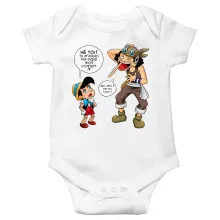 Body bébé Usopp « Menteur, Menteur ! » – Parodie One Piece