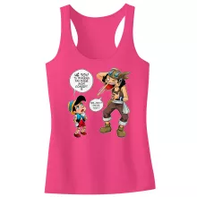 Débardeur Enfant Fille Usopp « Menteur, Menteur ! » – Parodie One Piece