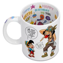Mug Usopp « Menteur, Menteur ! » – Parodie One Piece