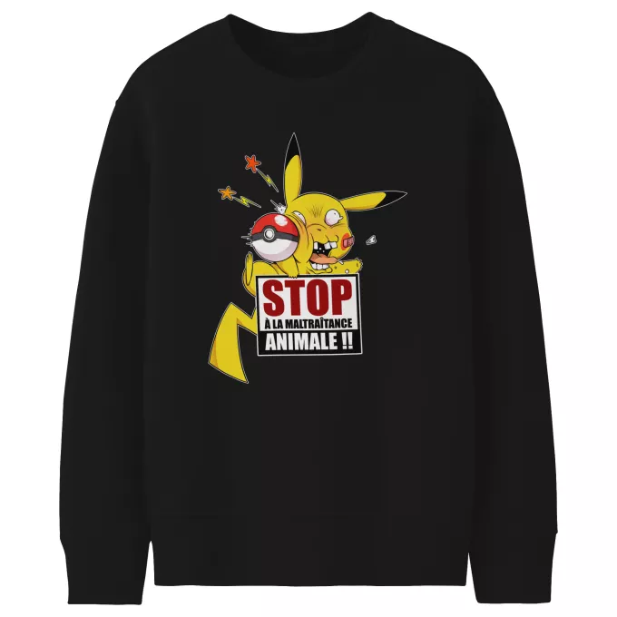 Pulls Enfants Parodie Pokémon Stop à la Maltraitance animale !! - Pikachu