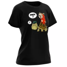 Damen T-shirt – Parodie auf Flash