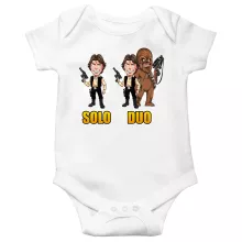 Body bébé Le Duo Han Solo « Solo Duo » – Parodie Star Wars