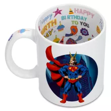 All Might X Superman Tasse – Parodie auf My Hero Academia