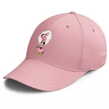 Dragon Ball Z - DBZ parodi Sakura Rosa Keps - Patrik Stjärna och Majin Buu (Högklassig Keps - Tryckt i Frankrike - Ref : 929)