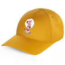 Casquette Enfant Jaune Or parodie Dragon Ball Z - DBZ - Patrick l'étoile de mer et Boubou - Nouvel abonné à la salle de musculation :) (Casquette de qualité supérieure - imprimé en France)