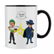 Mug Zorro Roronoa « D'un Z qui veut dire... » – Parodie One Piece