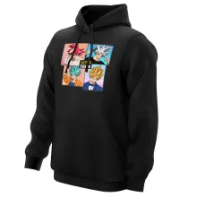 Son-Goku Super-Saiyajin God Kapuzenpullover “Son-Goku Super-Saiyajin God und Ultra Instinct” – Parodie auf Dragon Ball Super