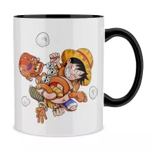 Luffy Mug “Luffy and Dhalsim” – One Piece parody