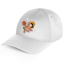 Ruffy Kinder Kappe “Ruffy und Dhalsim” – Parodie auf One Piece