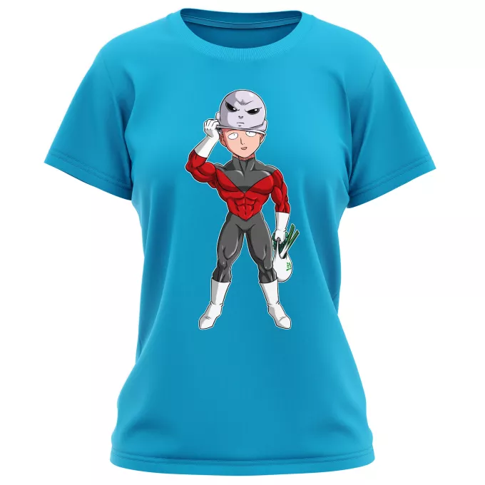 T-shirts Femmes Parodie One-Punch Man Le secret du plus grand guerrier de l'univers - Saitama, Jiren
