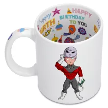 Mug Saitama « Le secret du plus grand guerrier de l'univers » – Parodie One-Punch Man