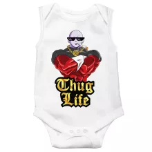 Jiren ärmelloser Baby Strampler – Parodie auf Dragon Ball Super