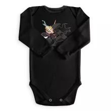 Boruto Baby Body långa ärmar “Boruto och Kylo Ren” – Parodi Stjärnornas krig