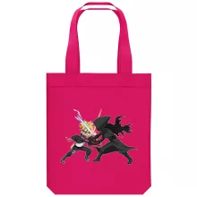 Borsa Tote Bag in cotone organico Parodie di Manga