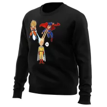 Pull Saitama « Super Saiyan, Super man et super...chauve » – Parodie One-Punch Man