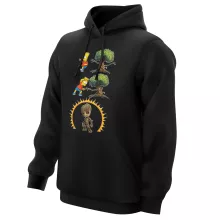 Sweat à capuche Groot « Fusion végétale » – Parodie Les Simpsons