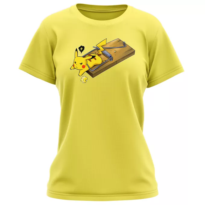 Kvinnor T-shirts Parodi Pokémon Pikachu