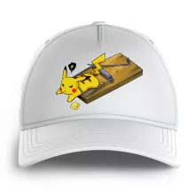 Casquette Enfant Pikachu « Piège à souris » – Parodie Pokémon