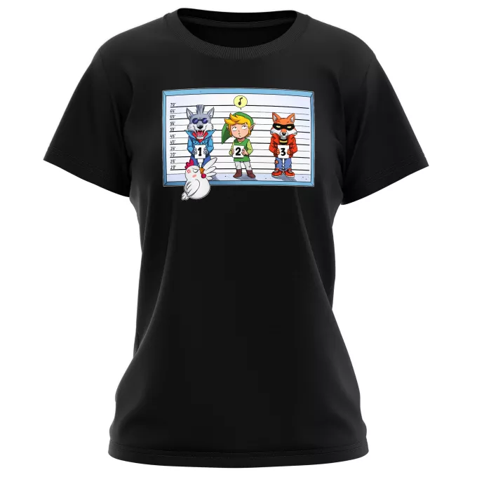 Magliette per Donne Paoridia Zelda Link e Cucco