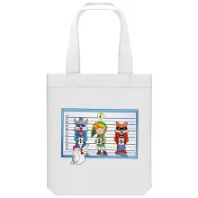 Link totebag “Link und Cucco” – Parodie auf Zelda