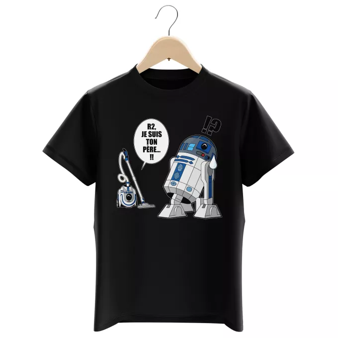 T-shirts crianças rapaz Paródia Guerra das Estrelas