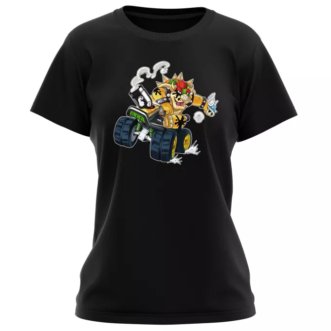 Magliette per Donne Paoridia Mario Kart Bowser - Koopa