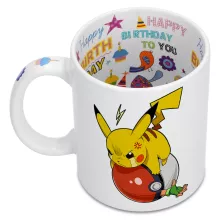 Caneca Ash Ketchum “Ash Ketchum e Pikachu” – Pokémon de parodia