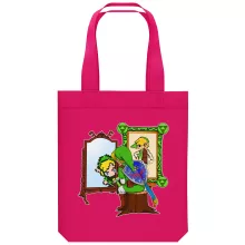 Borsa Tote Bag in cotone organico Videogiochi Parodie