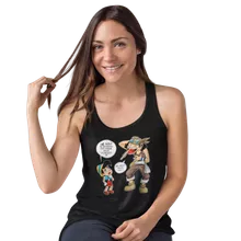 Débardeur Femme Usopp « Menteur, Menteur ! » – Parodie One Piece